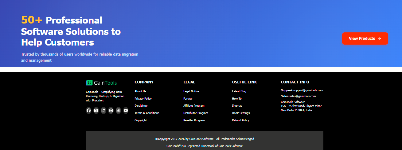 GainTools Software catalog image 3