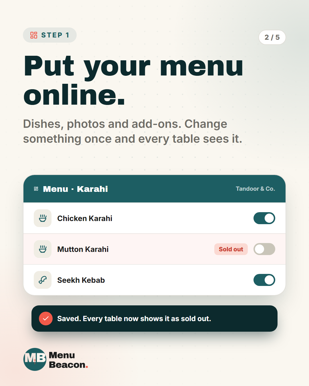 MenuBeacon catalog image 2