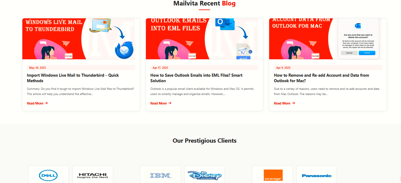 MailVita Software catalog image 3
