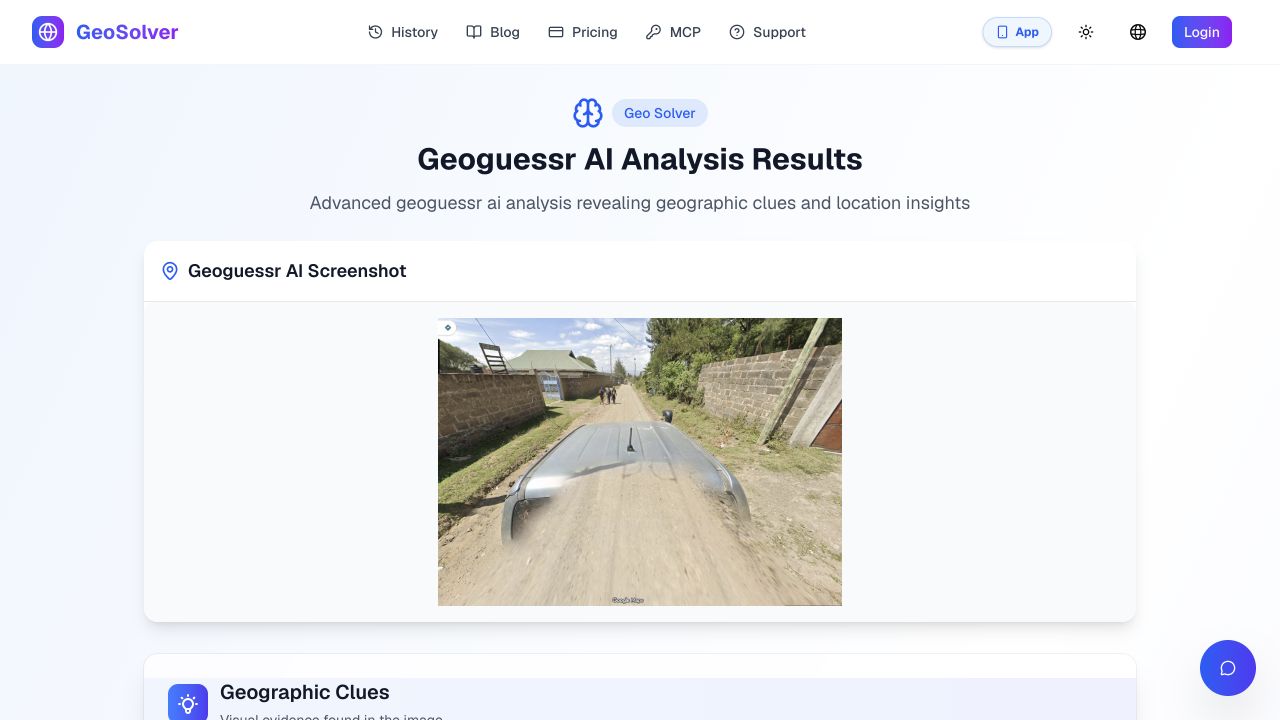 Reverse Image Location (GeoSolver) cover